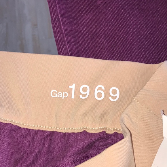 Beautiful Purple Gap Maternity Corduroy Pants - Picture 6 of 7